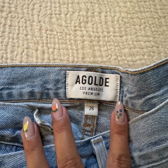 Agolde Criss Cross Upsized Jean - Picture 3 of 4